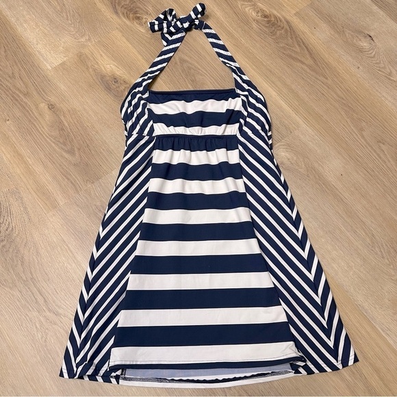 Land’s End Underwire Halter Swim Dress size S - Picture 1 of 4